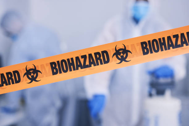 Professional Hoarding Cleanup technician working in Coloma, MI